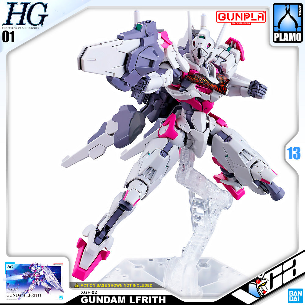 Bandai Gunpla High Grade The Witch From Mercury HG Gundam Lfrith Plastic Model Action Toy VCA Singapore