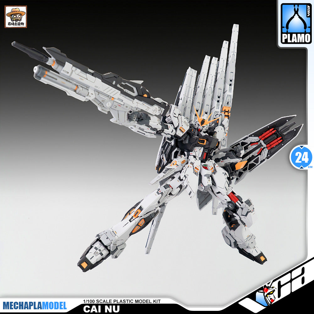 Farmer's Creation 农场主造物 Cai Nu 财牛 RX-93 Action Figure Mecha Model Toy Kit VCA Gundam