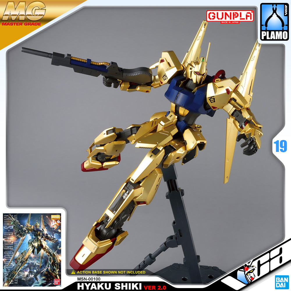 Bandai Gunpla Master Grade Hyaku Shiki Ver 2.0 Plastic Model Toy VCA Gundam Singapore