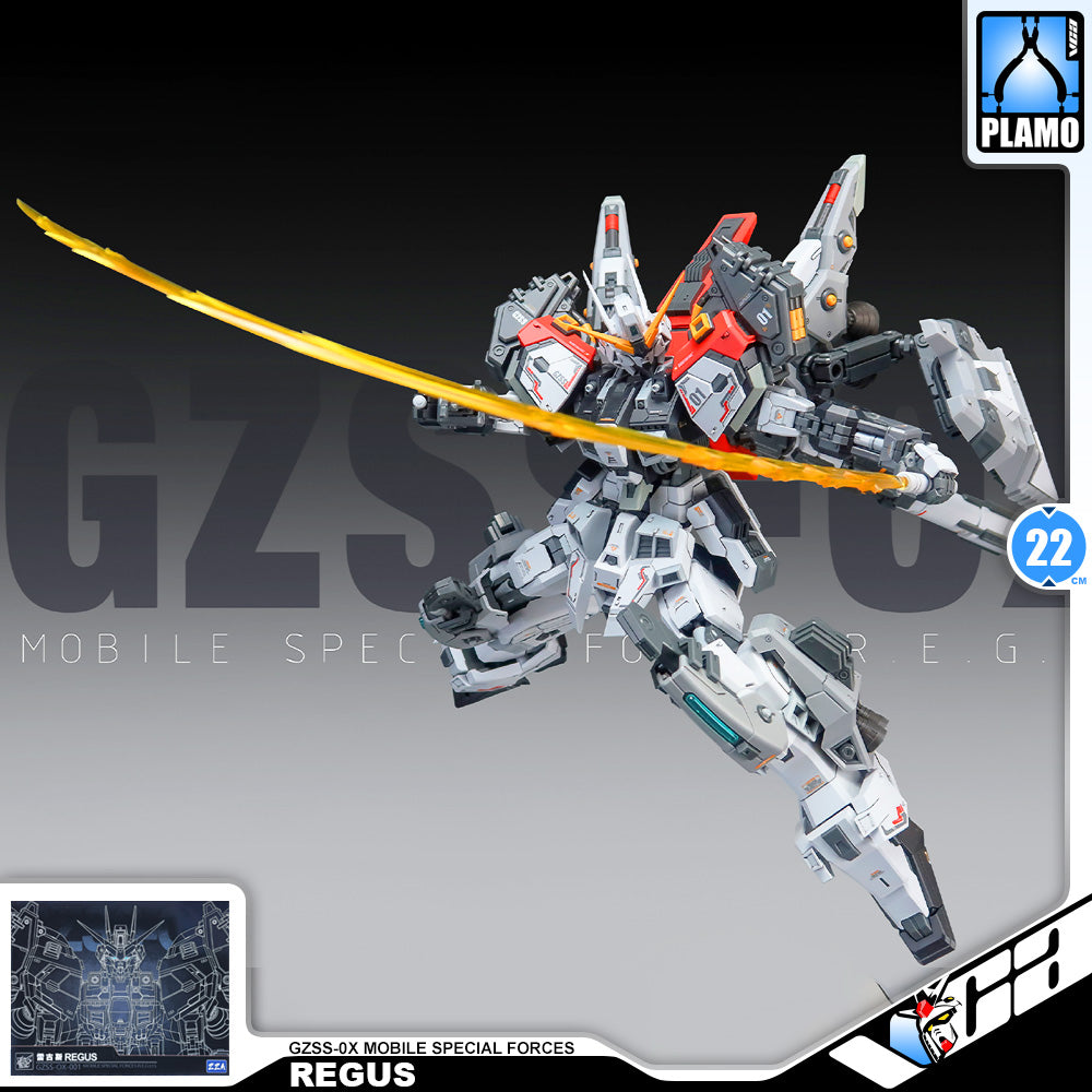 ZZA Regus 雷古斯 Action Figure Model Toy Mechapla Kit VCA Gundam Singapore
