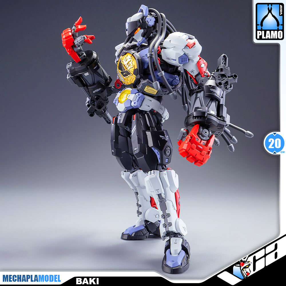 Hemoxian 和模线 拳击手巴奇 Baki Master Grade MG Action Figure Model Toy VCA Gundam Singapore