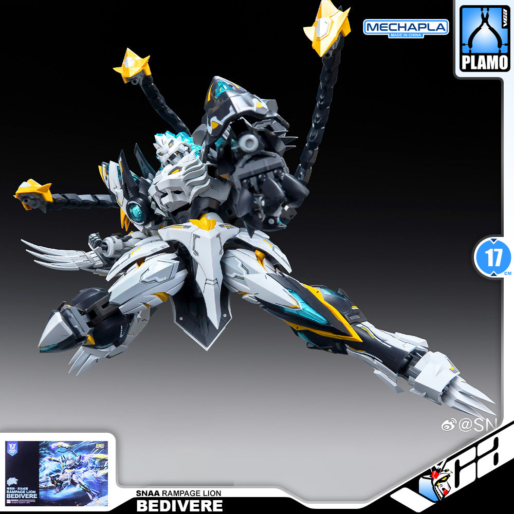SNAA SC-012 Rampage Lion-Bedivere The Round Table Knight Action Figure Model Toy Kit VCA Gundam Singapore