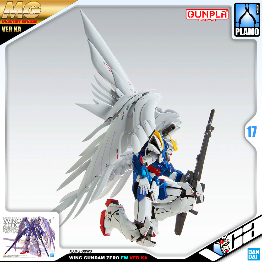 Bandai Gunpla Master Grade 1/100 MG Wing Gundam Zero EW Ver KA Plastic Model Toy VCA Singapore