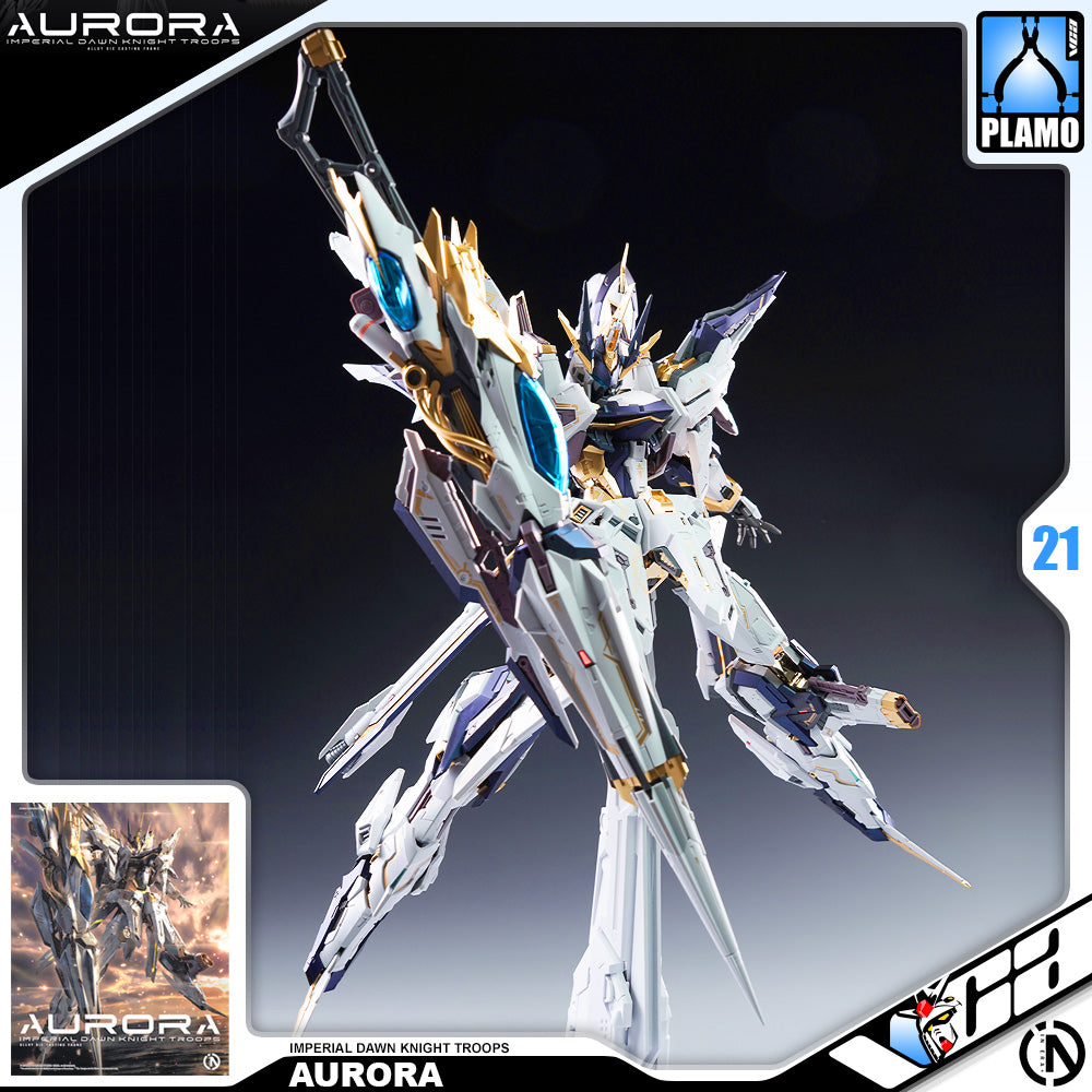 Infinite Dimension 无限新星 InEra+ x Aurora 曙光 Plastic Model Toy VCA Gundam Singapore