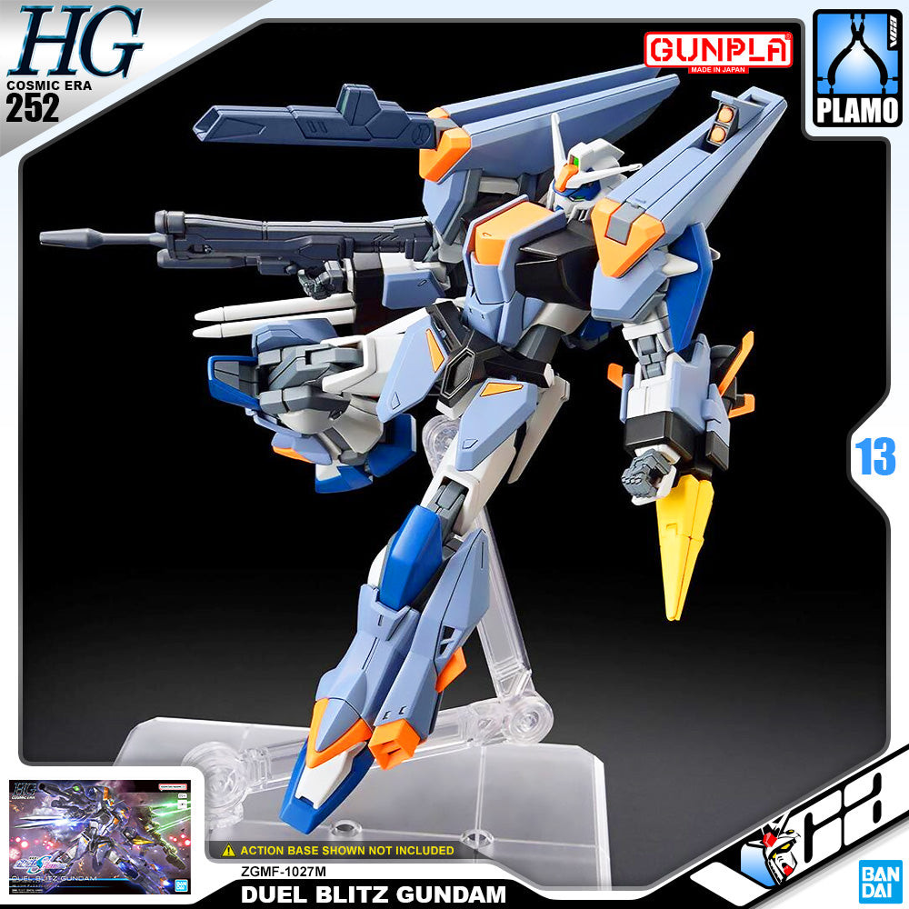 Bandai Gunpla High Grade Cosmic Era HG Duel Blitz Gundam Plastic Model Action Figure Toy VCA Singapore