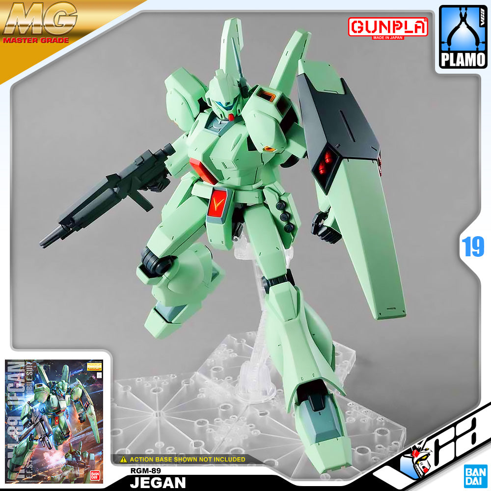 Bandai Gunpla Master Grade 1/100 MG RGM-89 Jegan Plastic Model Action Figure Toy VCA Gundam Singapore