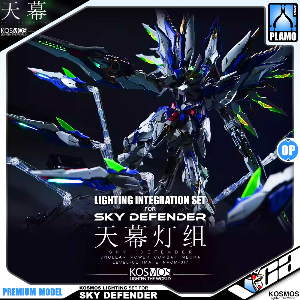 Kosmos Lighting Full System for Einta Industries Sky Defender Plastic Model Action Toy Kit VCA Gundam Singapore