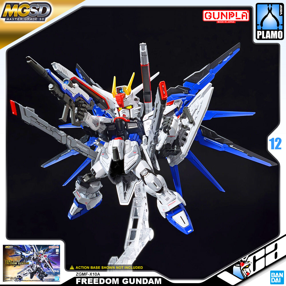 Bandai Gunpla Master Grade SD MGSD ZGMF-X10A Freedom Gundam Plastic Model Action Toy VCA Singapore