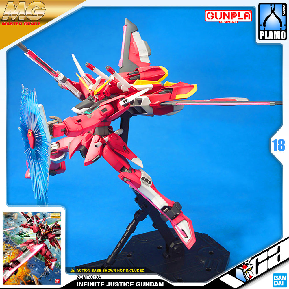 Bandai Gunpla Master Grade 1/100 MG Infinite Justice Gundam Plastic Model Toy VCA Singapore