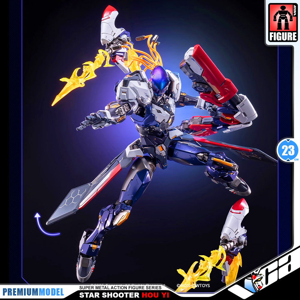 Moshow 模寿 x 王者荣耀 卓越级·后羿 Star Shooter Hou Yi Metal Build Structure Premium Action Figure Model Toy VCA Gundam Singapore