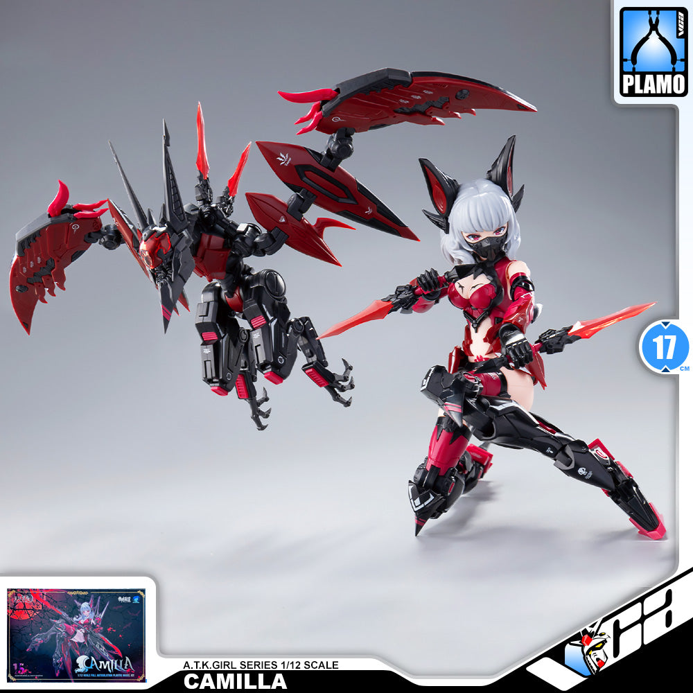 Eastern Model 御模道 A.T.K. ATK Armor Girl Camilla 卡米拉 1/12 Scale Character Model Kit VCA Gundam Singapore