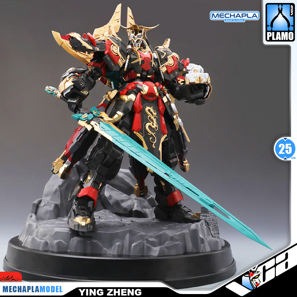 Min Jiang 铭匠传模型 Ying Zheng 始皇帝·嬴政 Metal Build Structure Action Figure Model Toy Kit VCA Gundam Singapore