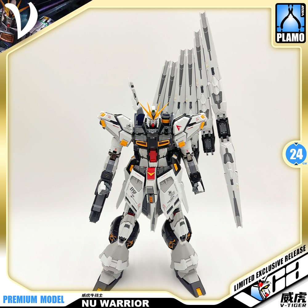 V-Tiger 威虎牛战士 RX-93 Nu Gundam Master Grade MG Metal Build Structure Model Action Figure Kit VCA Singapore