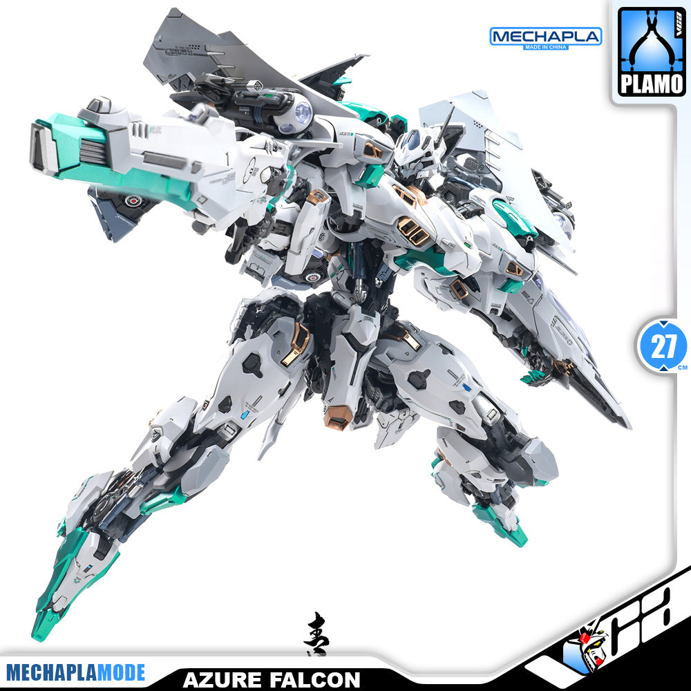 INERA无限系 Azure Falcon 青鸢 Metal Build Structure Transformer Action Figure Model Toy Kit VCA Gundam Singapore