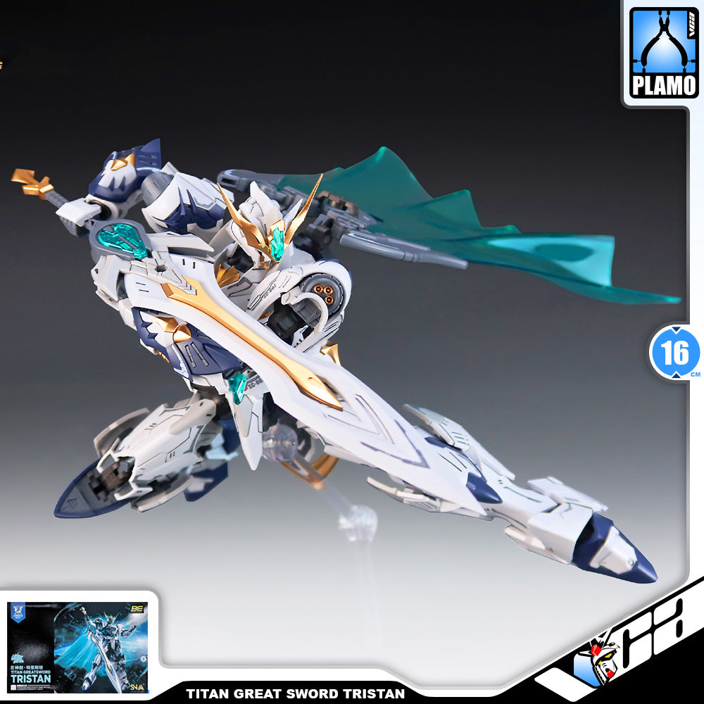 SNAA Titan Greatsword Tristan 特里斯坦 Real Grade RG Plastic Model Action Figure Toy Kit VCA Gundam Singapore