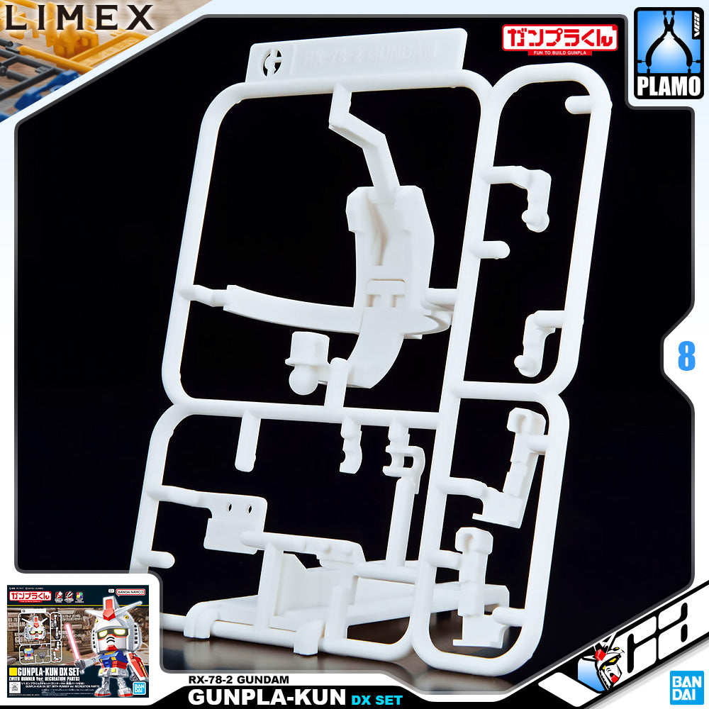 Mô hình Gundam Gunpla-kun DX Set with Runner Ver. Recreation Parts Mô hình Gundam Gunpla-kun DX Set with Runner Ver. Recreation Parts