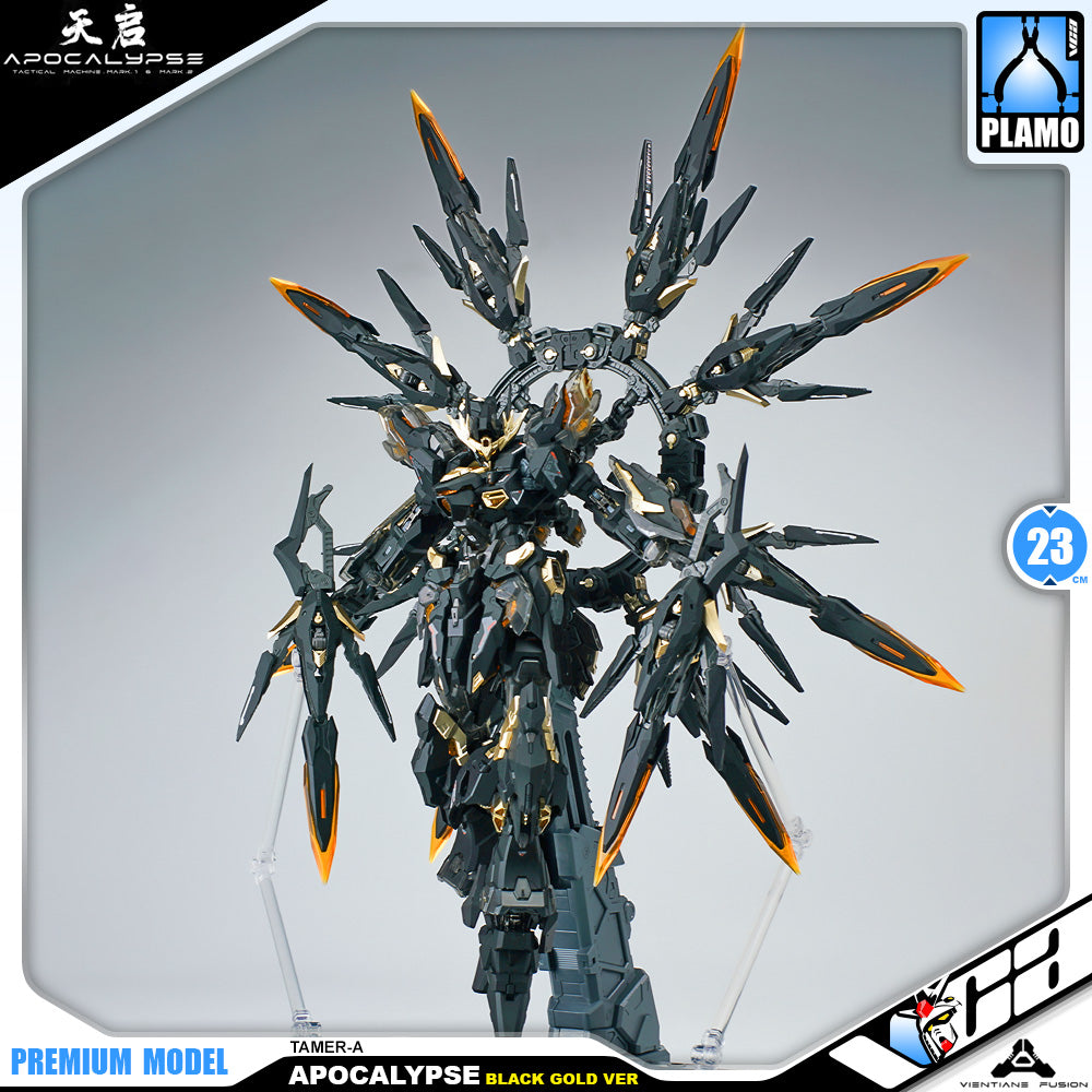 Vientiane Fusion 万象聚变 Apocalypse 天启 Black Gold Ver Metal Build Structure Model Action Figure Kit VCA Gundam Singapore