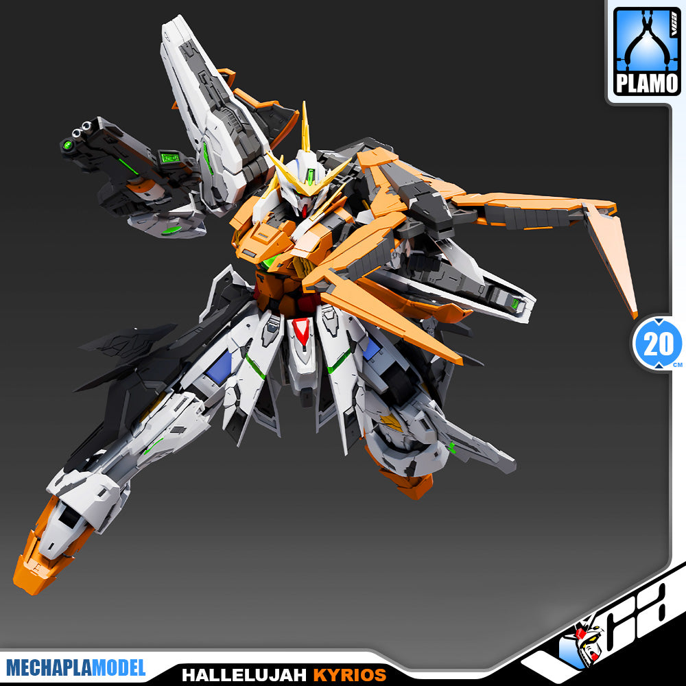 Super Soldier 超兵计划 1/100 Hallelujah Gundam Kyrios GK Ver 觉醒超兵 哈雷路亚 Master Grade MG Mechapla Plastic Model Action Figure Toy Kit VCA Singapore