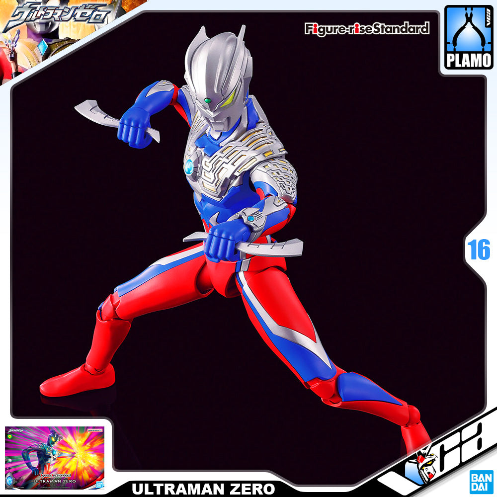 Bandai Figure-Rise Standard Ultraman Zero Plastic Model Action Toy Kit VCA Gundam Singapore