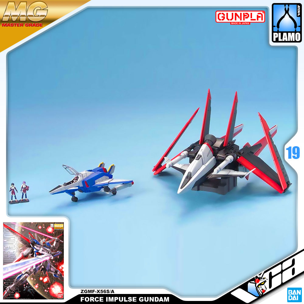 Bandai Gunpla Master Grade 1/100 MG FORCE IMPULSE GUNDAM Plastic Model Toy VCA Singapore