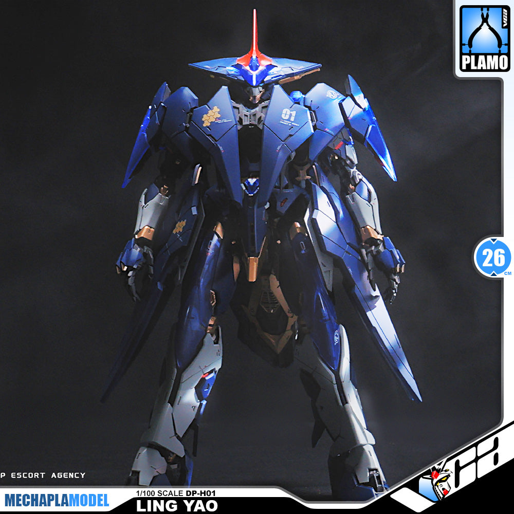 DP Escort Agency 龙纹镖局 Ling Yao 令曜 Master Grade MG Plastic Model Action Figure Toy Kit VCA Gundam Singapore