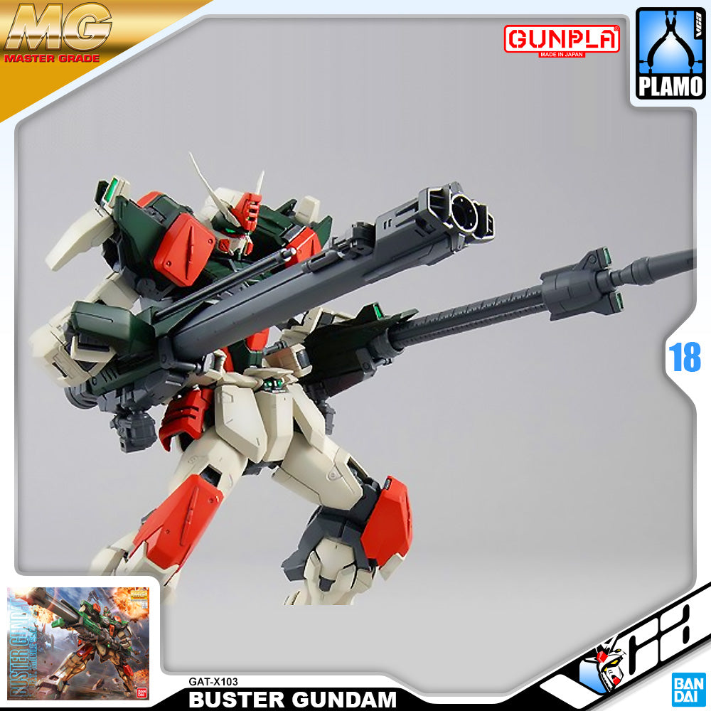 Bandai Gunpla Master Grade 1/100 MG BUSTER GUNDAM Plastic Model Toy VCA Singapore