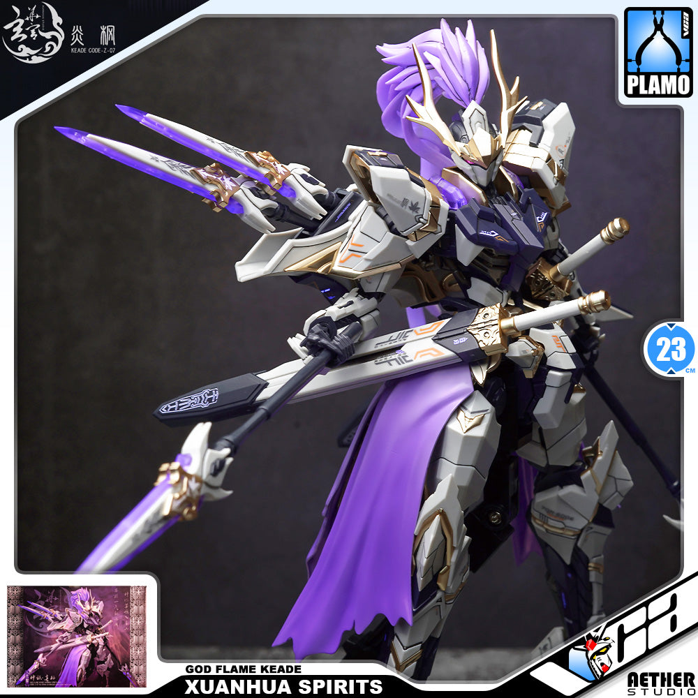 Aether Studio 玄华宫 God Flame Keade 炎枫 Plastic Model Action Toy Kit VCA Gundam Singapore