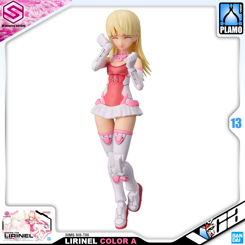 Bandai 30 Minutes Sisters 30MS SIS-T00 LIRINEL (COLOR A) Armor Girl Plastic Model Kit Toy VCA Gundam Singapore