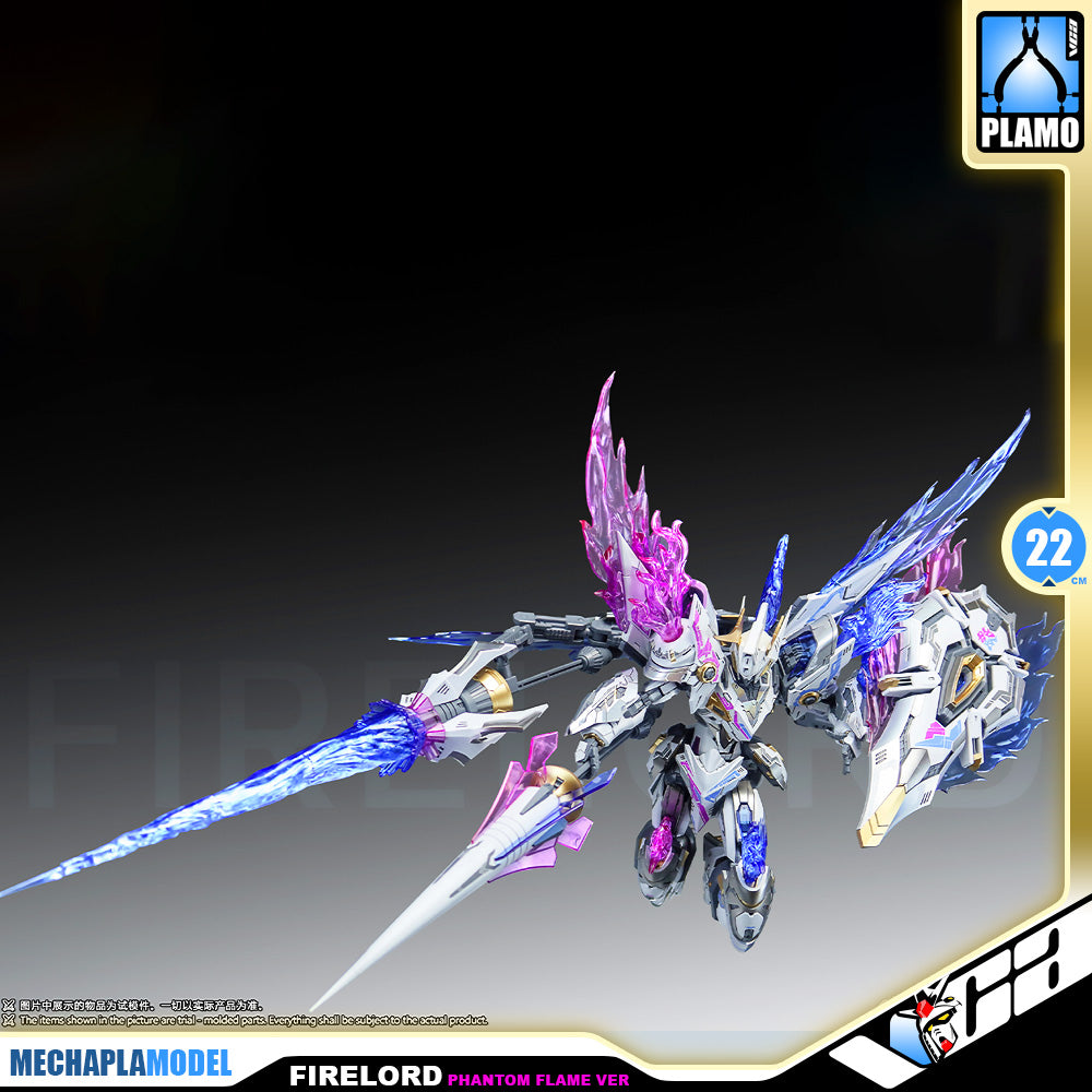 SNAA YR-04 Firelord Ver. Phantom Flame 焱皇 Ver.幻炎之魂 Master Grade MG 1/100 Plastic Model Action Figure Toy Master Grade MG Kit VCA Gundam Mecha Singapore