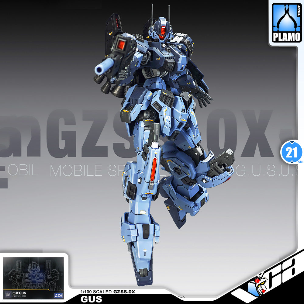 ZZA Studio GZSS-0X Gus 古斯 1/100 Master Grade MG GM Action Figure Toy Kit VCA Gundam Singapore