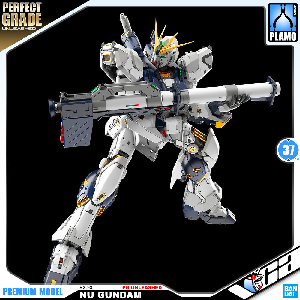 Bandai Gunpla Perfect Grade Unleashed PGU 1/60 PG RX-93 Nu Gundam Action Figure Model Toy Kit VCA Singapore
