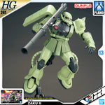 BANDAI GUNPLA HIGH GRADE UNIVERSAL CENTURY HGUC HG 1/144 MS-06 ZAKU II Plastic Model Toy VCA Gundam Singapore
