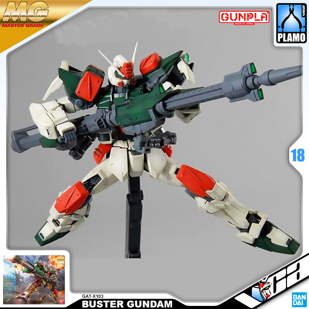 Bandai Gunpla Master Grade 1/100 MG BUSTER GUNDAM Plastic Model Toy VCA Singapore