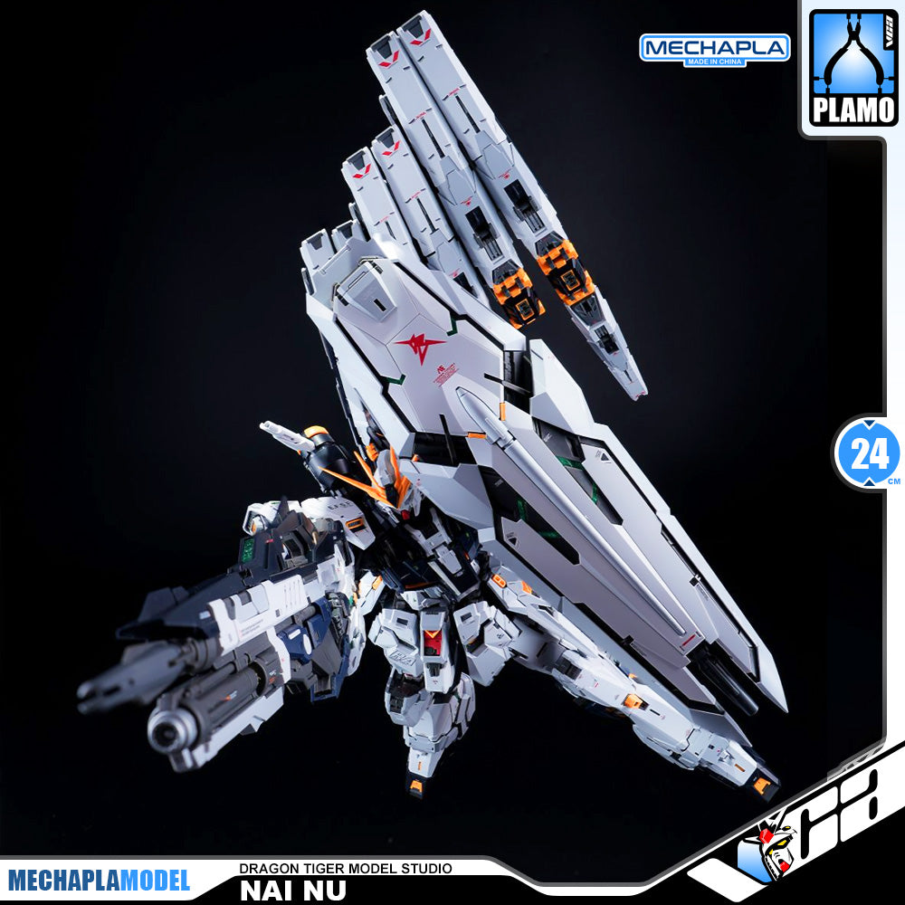 Dragon Tiger Model 龙虎模型 1/100 RX-93 Nai Nu 奶牛 GK Version Full Package Action Figure Mecha Model Toy Kit VCA Gundam