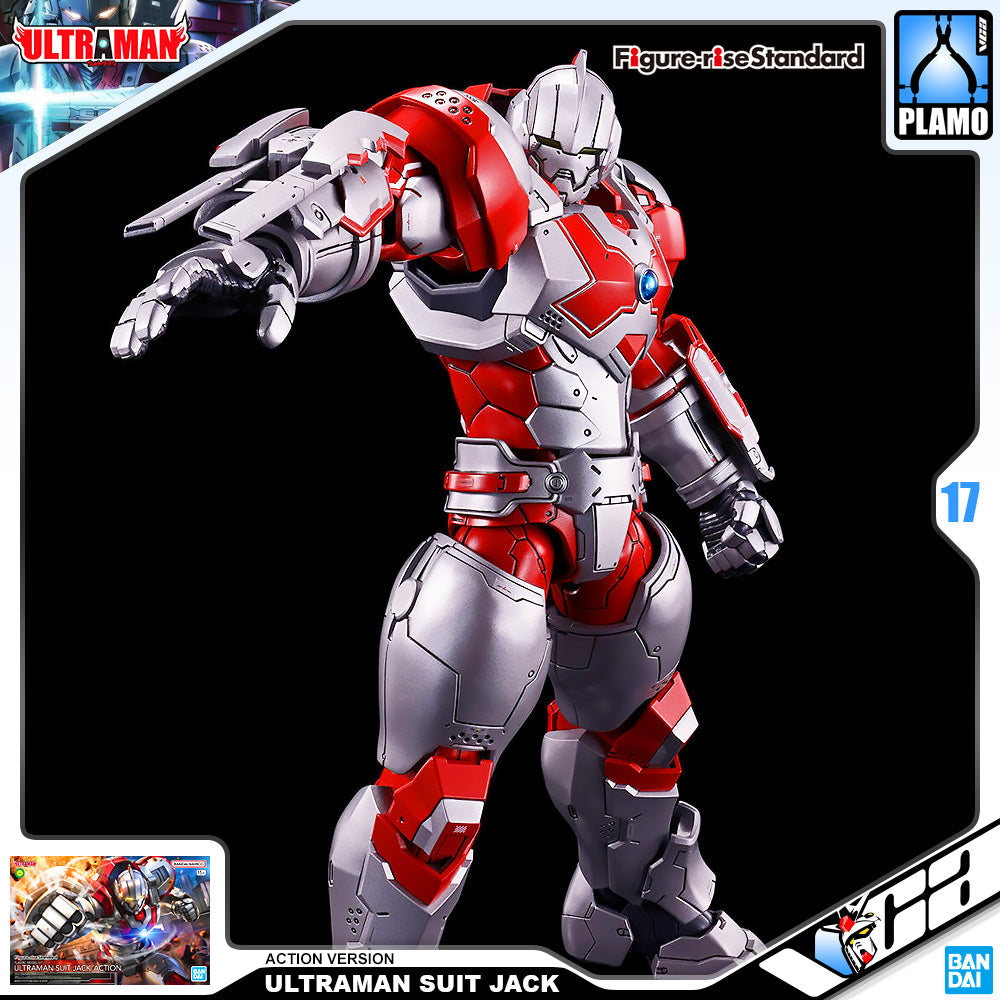 Bandai Namco Figure-Rise Standard Ultraman Suit Jack Action Plastic Model Action Figure Toy VCA Gundam Singapore