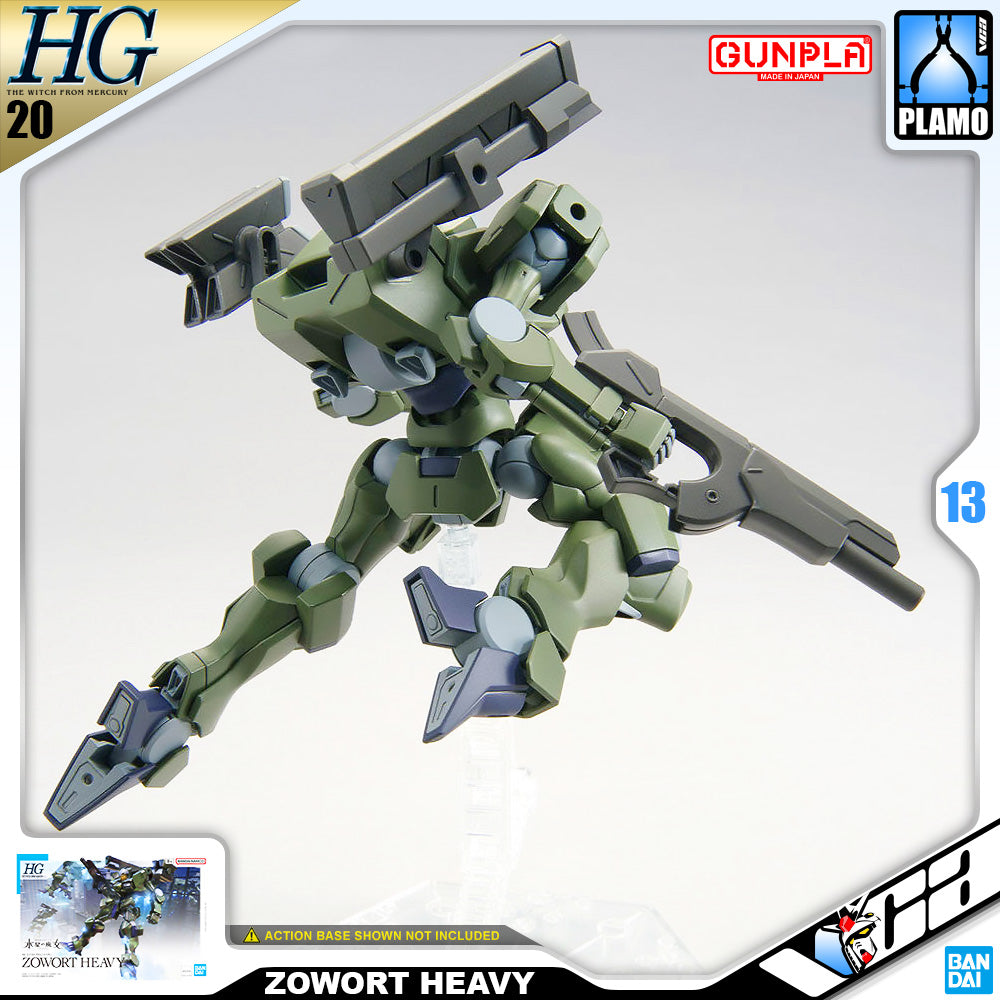 Bandai Gunpla High Grade The Witch from Mercury HG 1/144 ZOWORT HEAVY Plastic Model Toy VCA Gundam Singapore