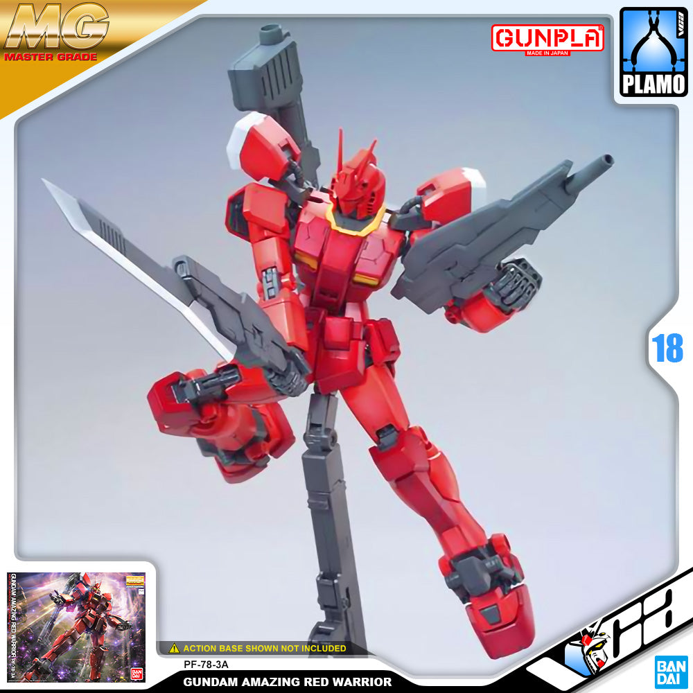 Bandai Gunpla Master Grade 1/100 MG Gundam Amazing Red Warrior Plastic Model Action Toy VCA Singapore