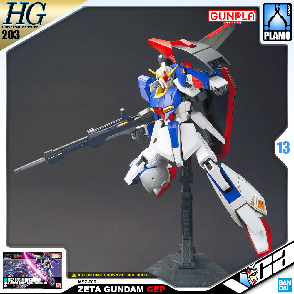 Bandai Gunpla High Grade Universal Century HGUC 1/144 HG Zeta Gundam GEP Action Figure Model Toy Kit VCA Singapore
