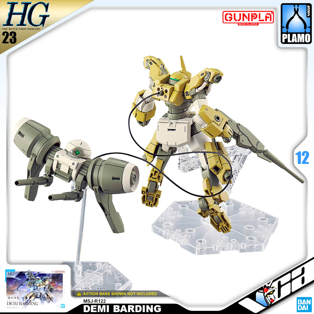 Bandai Gunpla High Grade HG Demi Barding Plastic Model Action Figure Toy VCA Gundam Singapore