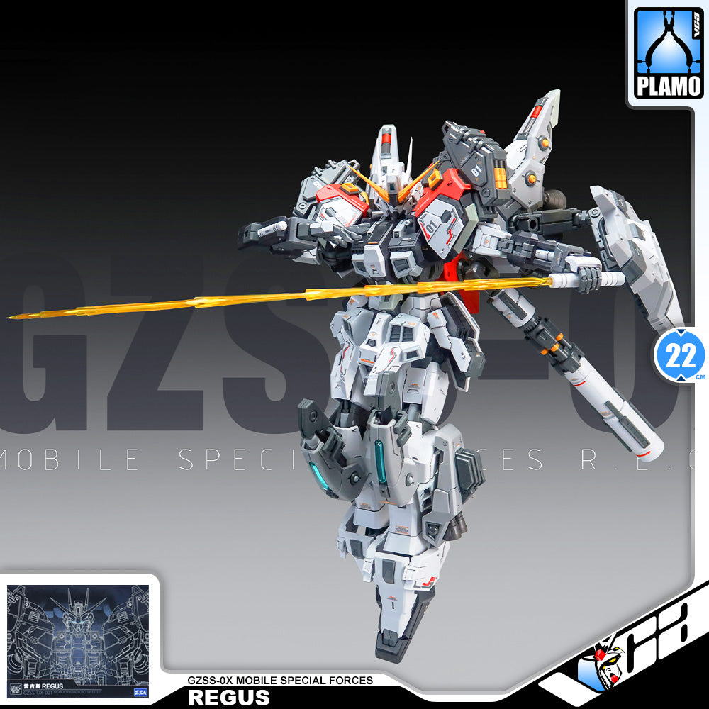ZZA Regus 雷古斯 Action Figure Model Toy Mechapla Kit VCA Gundam Singapore