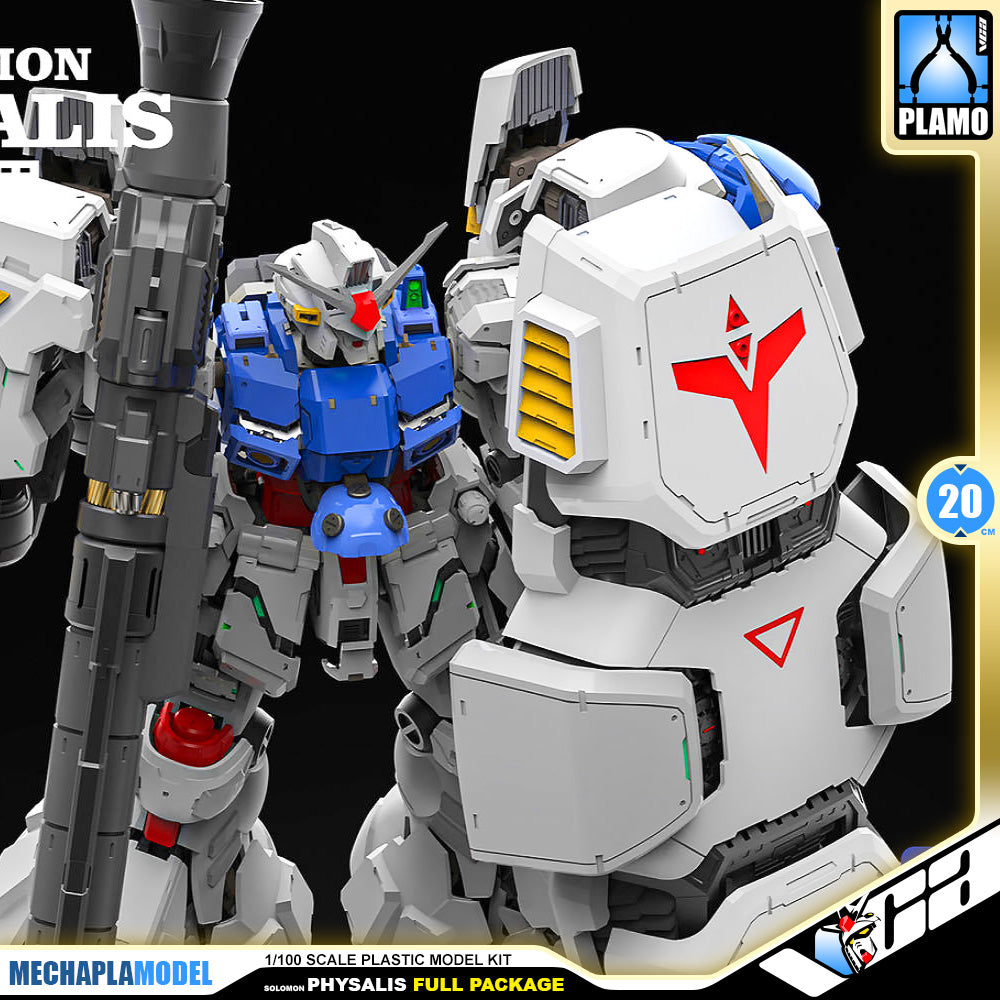 Solomon 所罗门模玩 RX-78GP02A Gundam Physalis MLRS Mechanical Clear Full Package Master Grade MG Action Figure Model Toy Kit VCA Singapore