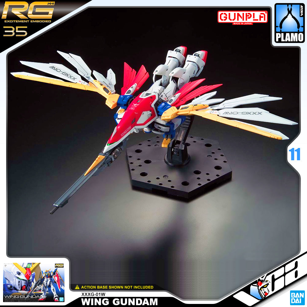 Bandai Gunpla Real Grade 1/144 RG Wing Gundam VCA Singapore