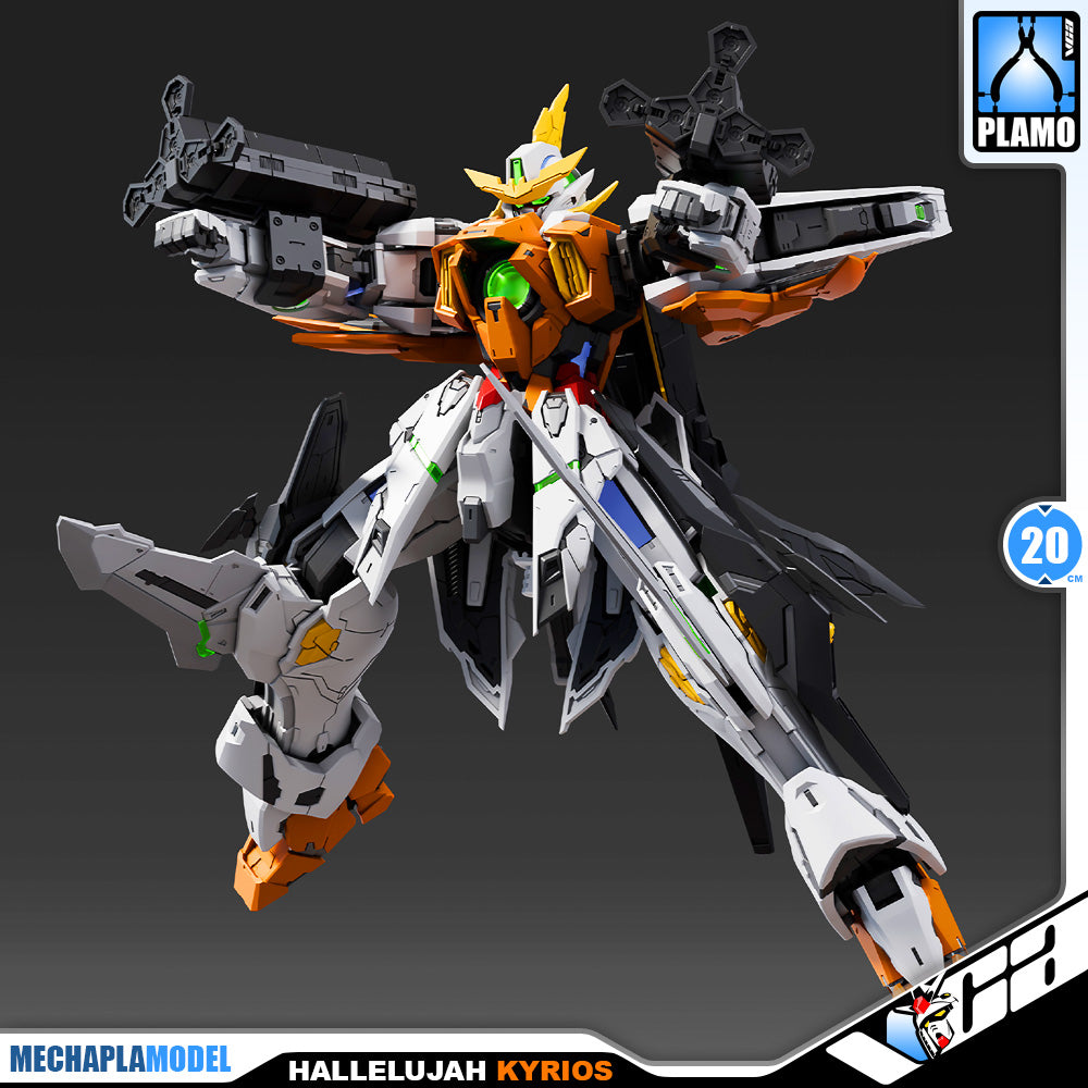 Super Soldier 超兵计划 1/100 Hallelujah Gundam Kyrios GK Ver 觉醒超兵 哈雷路亚 Master Grade MG Mechapla Plastic Model Action Figure Toy Kit VCA Singapore