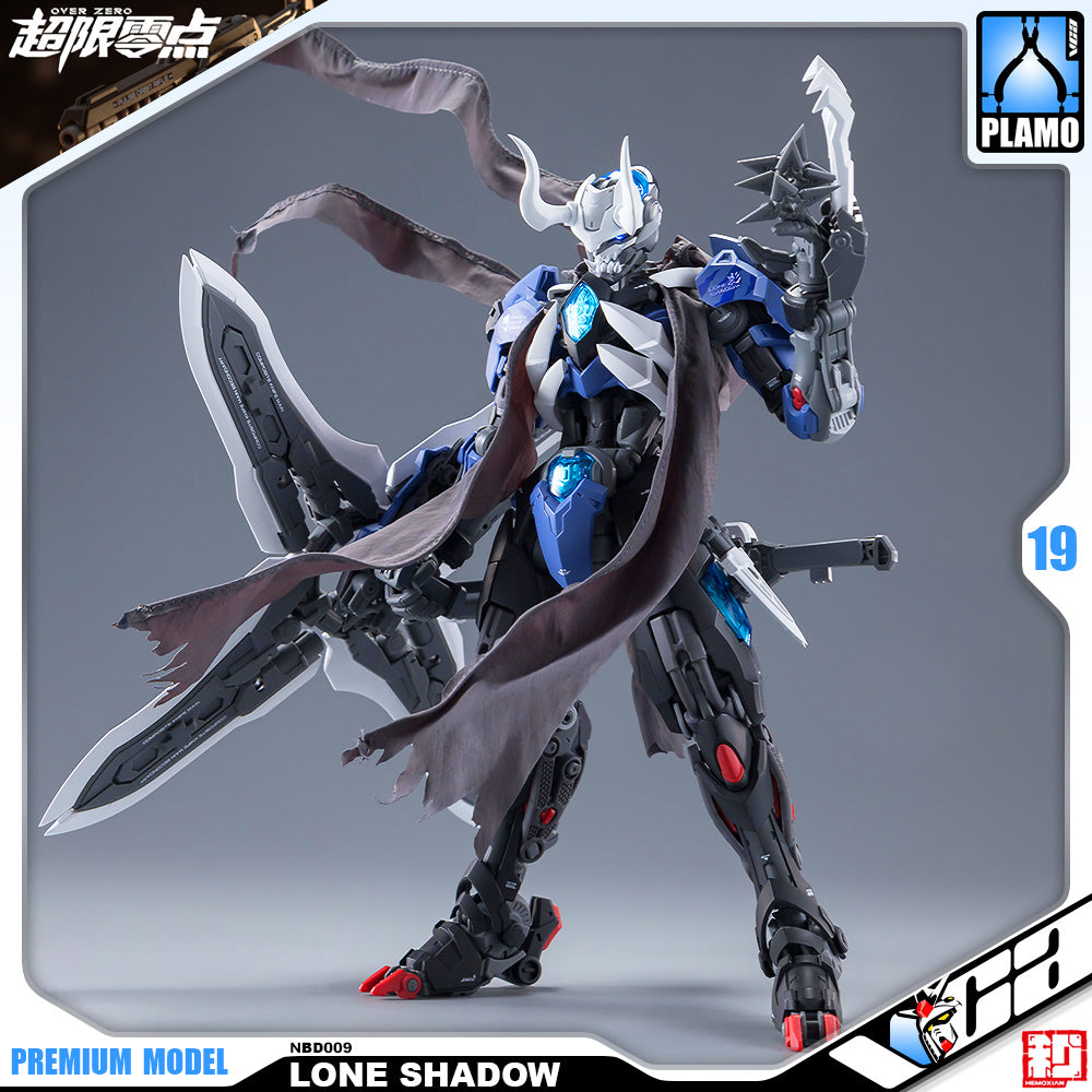 Hemoxian 超限零点 NBD009 Lone Shadow 孤影 Plastic Model Action Toy Kit VCA Gundam Singapore