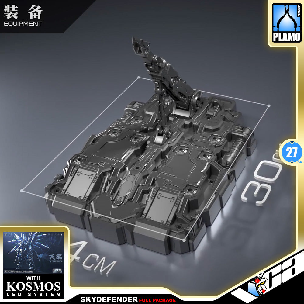 Einta Industries 爱因塔 Sky Defender 天幕+灯组 With KOSMOS LED Lighting System Plastic Model Action Figure Toy Kit VCA Gundam Singapore