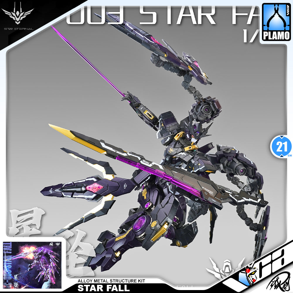 Iron Toy 铁创模型 Star Fall 星坠 Metal Build Structure Master Grade MG Action Figure Toy Kit VCA Gundam Singapore