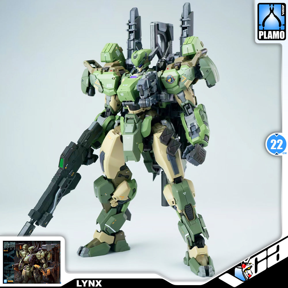 Min Jiang 铭匠传模型 1/100 Lynx 猞猁 Master Grade MG Plastic Model Action Figure Toy Kit VCA Gundam Singapore