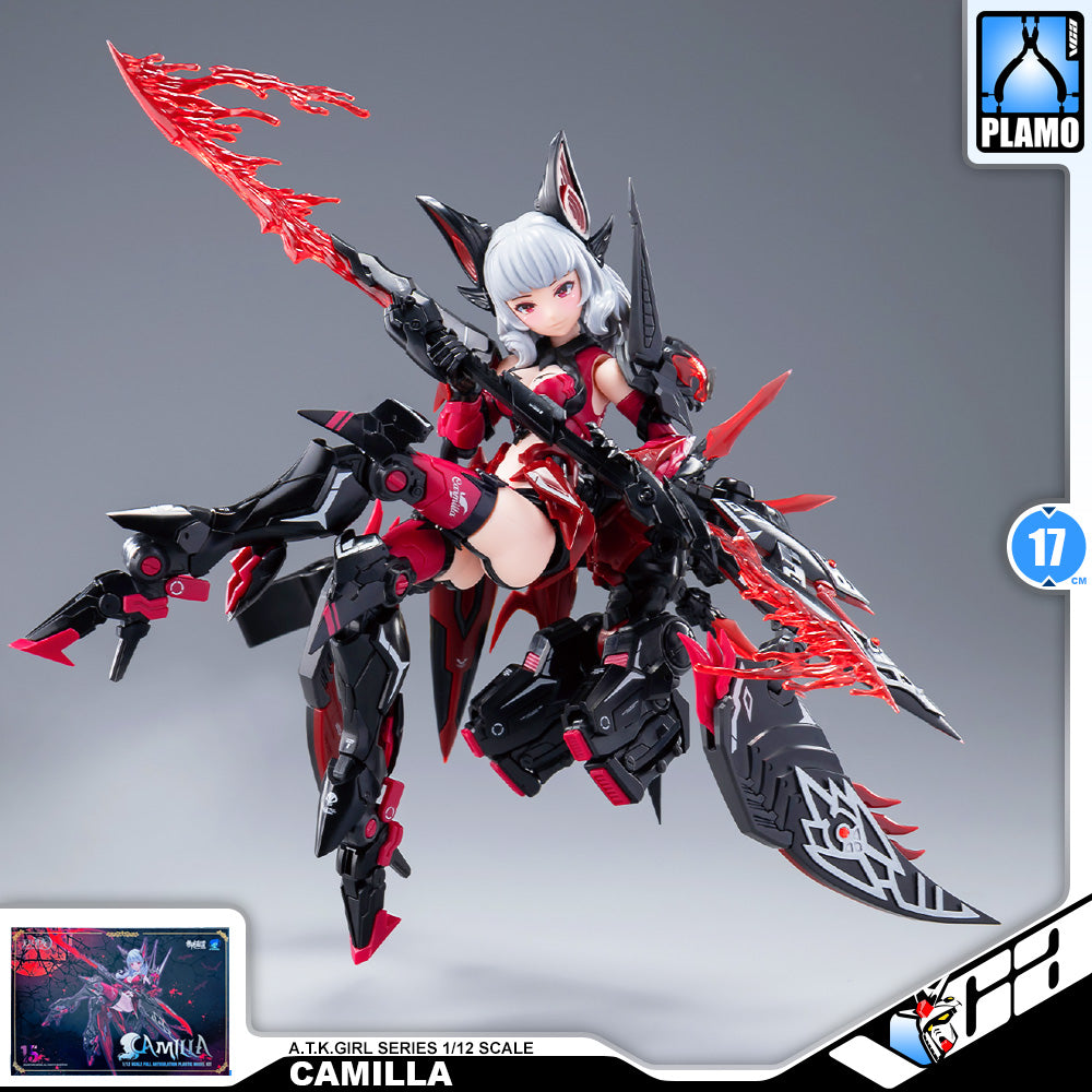 Eastern Model 御模道 A.T.K. ATK Armor Girl Camilla 卡米拉 1/12 Scale Character Model Kit VCA Gundam Singapore