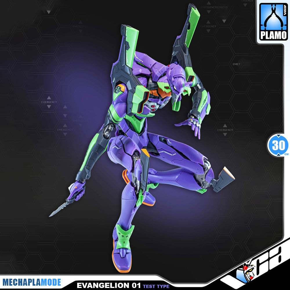 Tron Model-Kits 创模玩 Evangelion Test Type-01 Perfect Grade PG Metal Build Structure Action Figure Toy Kit VCA Gundam Singapore