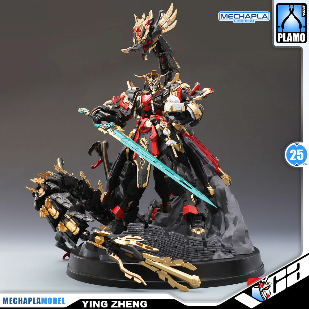 Min Jiang 铭匠传模型 Ying Zheng 始皇帝·嬴政 Metal Build Structure Action Figure Model Toy Kit VCA Gundam Singapore